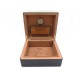 CAVE BOITE A CIGARES ELIE BLEU EN BOIS LAQUE DE CHINE NOIRE CIGAR CASE BOX 1080€