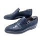 CHAUSSURES BERLUTI ANDY 5 39 EN CUIR BLEU MARINE + EMBAUCHOIRS SAC SHOES 1590€