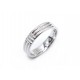 NEUF BAGUE POIRAY MA PREMIERE OR BLANC 18K TAILLE 49