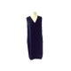 NEUF ROBE PULL HERMES A COL V TAILLE 40 M COULEUR BLEUE BLUE DRESS 900€