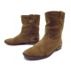 BOTTINES ISABEL MARANT EN VEAU VELOURS MARRON BROWN SUEDE LOW BOOTS 475€