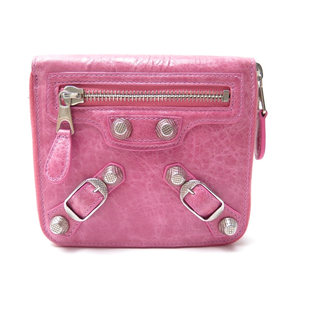 balenciaga portefeuille rose