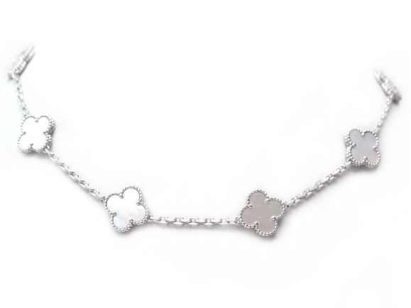 collier van cleef arpels alhambra 10