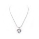 COLLIER YVES SAINT LAURENT COEUR EN ARGENT MASSIF 925 SILVER NECKLACE 295€