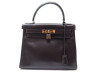 sac a main hermes kelly 28 retourne en cuir box