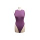 NEUF HAUT ALAIA BODY TAILLE 36 S EN LAINE VIOLETTE PURPLE WOOL TOP 750€