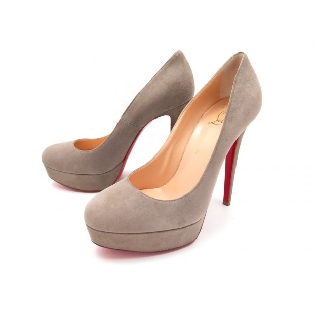 NEUF CHAUSSURES ESCARPINS CHRISTIAN LOUBOUTIN 39 DAIM 