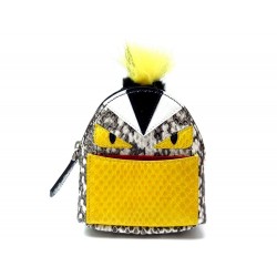 NEUF BIJOU DE SAC A DOS FENDI CHARM MINI ZAINO SERPENT 7AR457-6DL MONSTER 1000