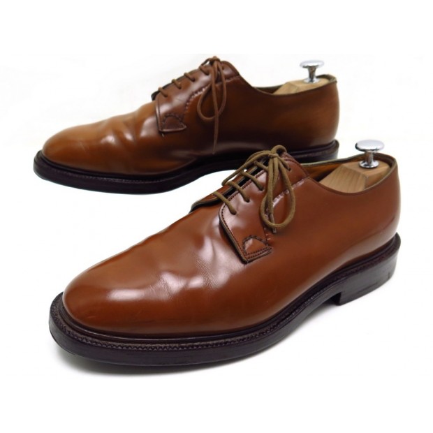 CHAUSSURES CHURCH'S SHANNON DERBY TRIPLE SEMELLE 8F 42 EN CUIR MARRON SHOES 690€