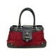 NEUF SAC A MAIN CHRISTIAN LACROIX PERFORE BICOLORE CUIR & POULAIN PURSE 450€