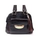 SAC A MAIN LANCEL ADJANI PM CUIR FACON CROCO MARRON 