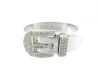 bracelet en or blanc serti 95 diamants 0.97 carat
