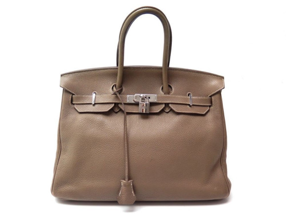 sac a main hermes birkin 35 cuir taurillon clemence
