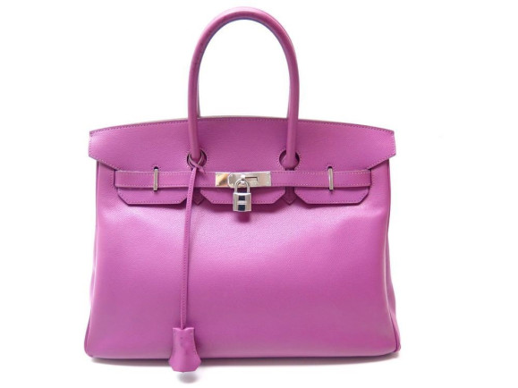 sac a main hermes birkin 35 cuir epsom cyclamen fushia