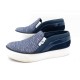 CHAUSSURES LOUIS VUITTON CATWALK 37.5 BASKETS CUIR BLEU SNEAKERS SHOES 610€