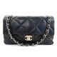 NEUF SAC A MAIN CHANEL TIMELESS 2.55 EN CUIR D AGNEAU MATELASSE NOIR PURSE 4750 