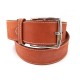 CEINTURE HERMES ETRIVIERE LARGE T 76 EN CUIR BARENIA BOUCLE ARGENTEE BELT 665€