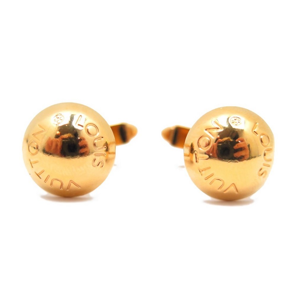 Louis Vuitton Bouton De Manchette Bouquet Crew Cufflinks M30564 Metal Gold  - 2 Pieces