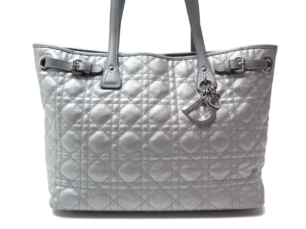 Sac Cabas Dior Toile Marine et Doré #37 Sac Cabas Dior Toile Marine et Doré