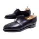 CHAUSSURES JM WESTON 679 DERBY BOUT DROIT 6D 40 EN CUIR NOIR LEATHER SHOES 600€