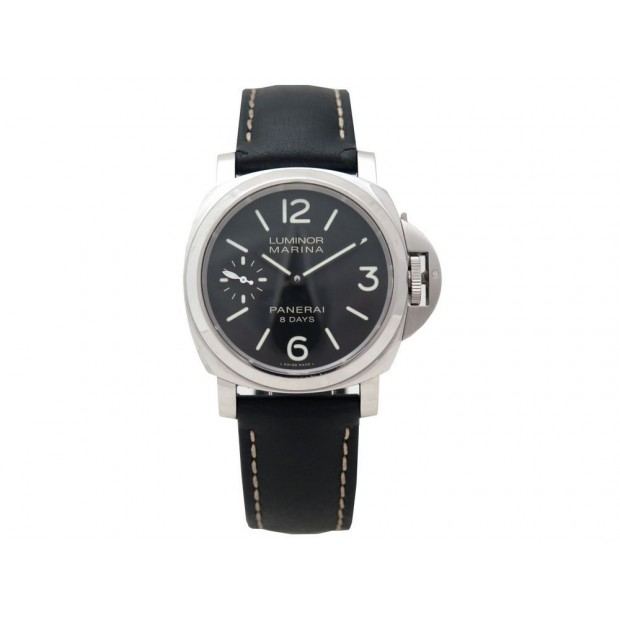 NEUF MONTRE PANERAI LUMINOR MARINA 8 DAYS PMA00510 44MM MECANIQUE WATCH 6400