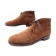 CHAUSSURES CROCKETT & JONES CHERTSEY 6.5E 40.5 41 BOTTINES CHUKKA DAIM SHOE 430€