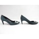 ESCARPINS ROGER VIVIER BELLE DE NUIT CHAUSSURES ESCARPINS DAIM VERT SHOES 570