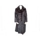 VINTAGE MANTEAU CHRISTIAN DIOR 40 EN FOURRURE DE VISON NOIR BLACK MINK FUR COAT