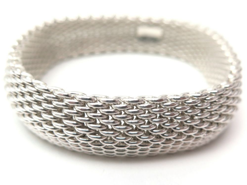 bracelet tiffany co somerset gm maille 