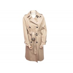 MANTEAU IMPERMEABLE GERARD DAREL TRENCH 38 COTON BEIGE FEMME COTTON COAT 350€