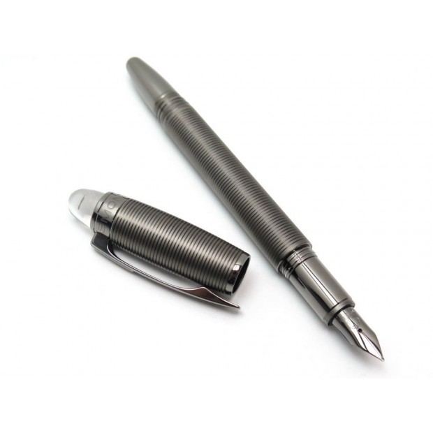 NEUF STYLO PLUME MONTBLANC STARWALKER PLATINIUM 