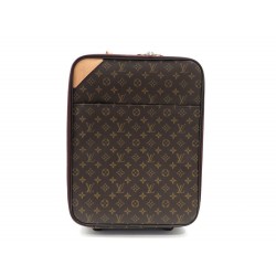 VALISE A ROULETTE LOUIS VUITTON PEGASE 45 CM TOILE MONOGRAM SAC CABINE BAG 2300€