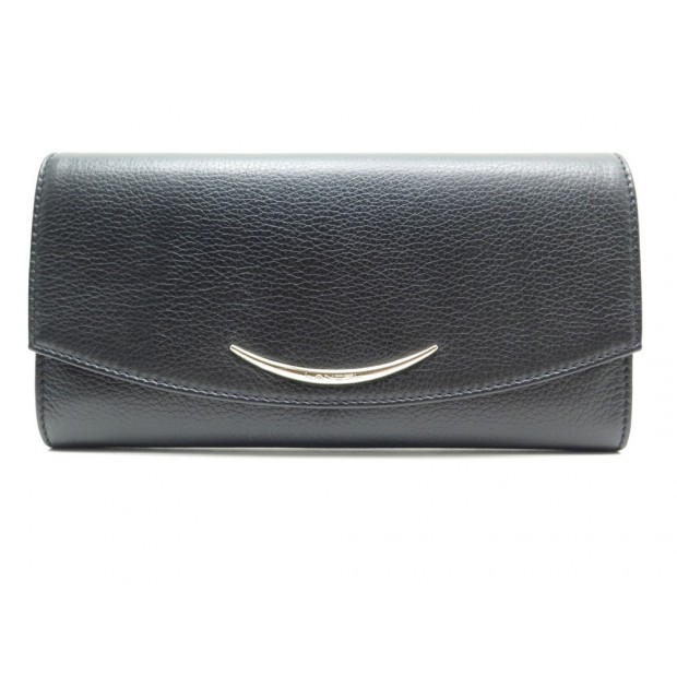 NEUF PORTEFEUILLE LANCEL CUIR NOIR 