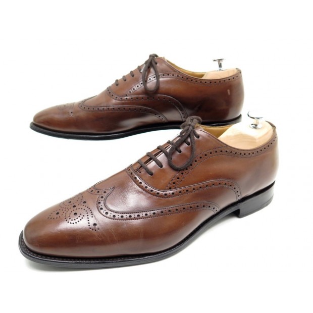 CHAUSSURES CHURCH S HAILWOOD 9.5F 43.5 CUIR MARRON + EMBAUCHOIRS 