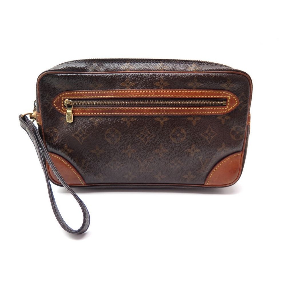 Louis Vuitton Key Holder Dragonne Monogram Brown in Toile Canvas