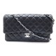 NEUF SAC A MAIN CHANEL TIMELESS CLASSIQUE EN CUIR MATELASSE ARGENTE PURSE 4480€