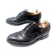 CHAUSSURES CHURCH'S HICKSTEAD RICHELIEU 6G 40.5 41 FIN CUIR NOIR SHOES 692€