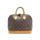 SAC A MAIN LOUIS VUITTON ALMA PM M53151 EN TOILE MONOGRAM LV BAG PURSE 1130€