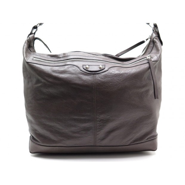 SAC A MAIN BALENCIAGA ARENA 272810 WEEK END DE VOYAGE EN CUIR MARRON BAG 1900€