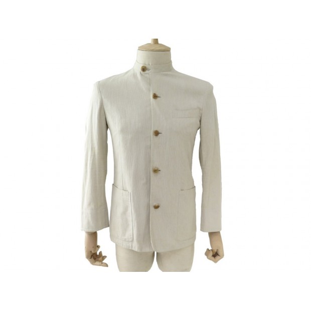 VESTE HERMES EN COTON & LIN 46 S 