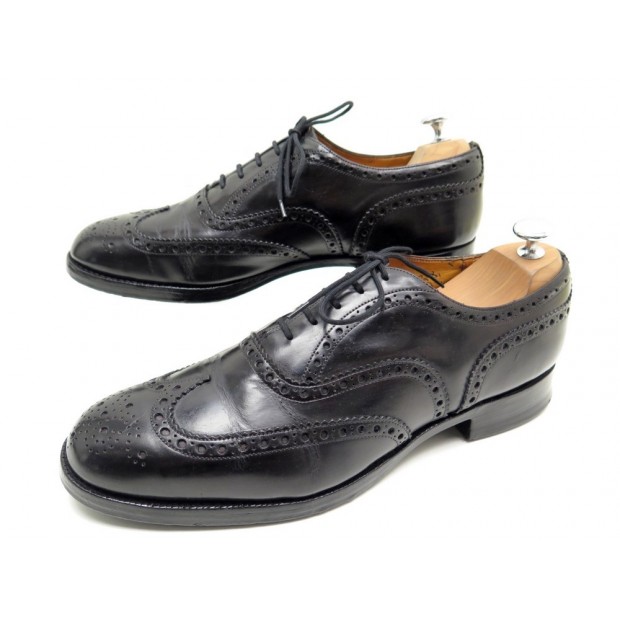 CHAUSSURES CHURCH S BURWOOD 9.5G 43.5 LARGE CUIR NOIR 