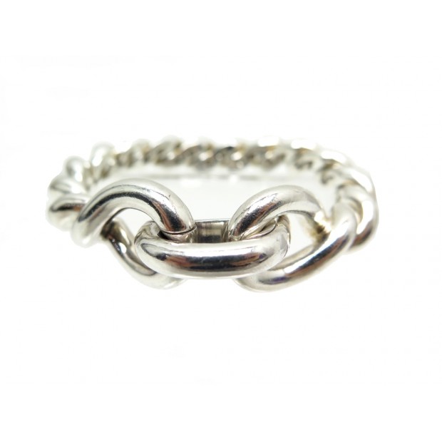 NEUF BRACELET HERMES TORSADE TOUR 18.5CM EN ARGENT MASSIF 925 86 GR SILVER 1800€