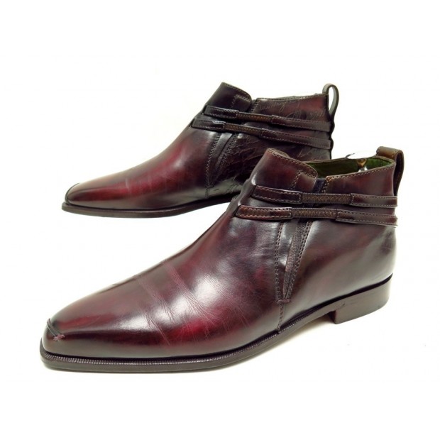  CHAUSSURES BERLUTI SCRITTO CUIR VERT