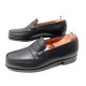 NEUF CHAUSSURES JM WESTON MOCASSINS 180 7E 41 LARGE 41.5 CUIR NOIR LOAFERS 590€