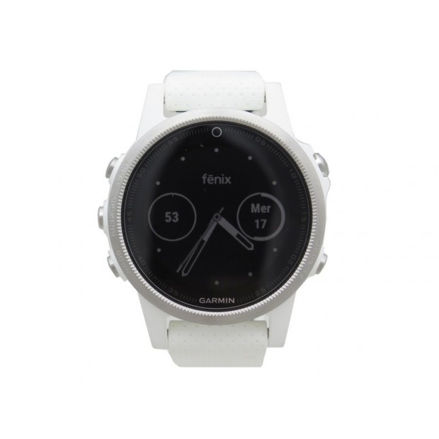 NEUF MONTRE GARMIN FENIX 5S 42MM CONNECTEE WHITE CARRARA GPS ALTIMETRE 550€