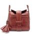 SAC A MAIN BARBARA BUI 34 CM BANDOULIERE EN CUIR MARRON LEATHER BAG PURSE 1000€