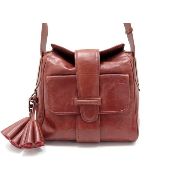 SAC A MAIN BARBARA BUI CUIR MARRON 