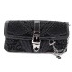 NEUF SAC A MAIN POCHETTE GUCCI 150972 EN CUIR LEZARD PERLE BRODEE CLUTCH 980€