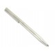  NEUF STYLO BILLE ST DUPONT CLASSIQUE METAL ARGENTE BALLPOINT 