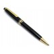 STYLO BILLE MONTBLANC MEISTERSTUCK CLASSIQUE DORE RESINE NOIR BALLPOINT PEN 2